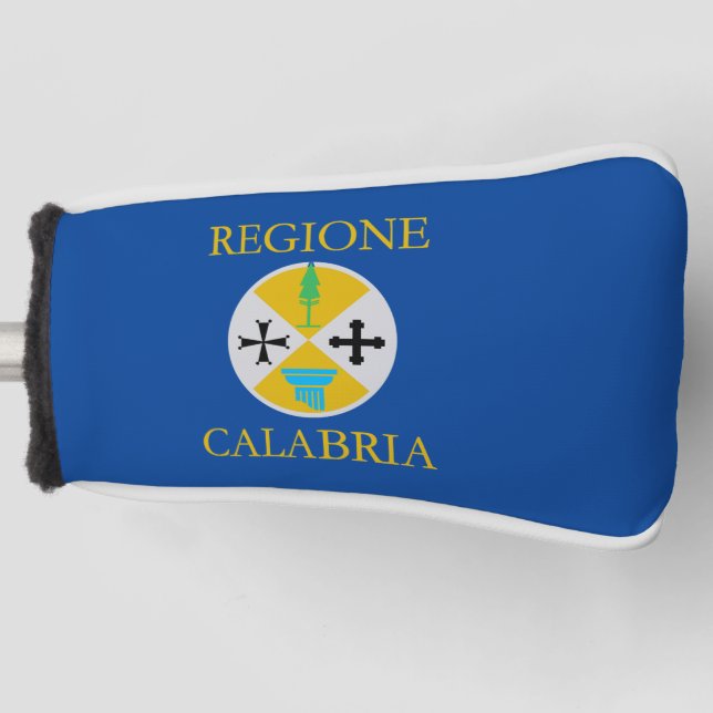 Flag of Calabria (Italy)  Golf Head Cover (Front)