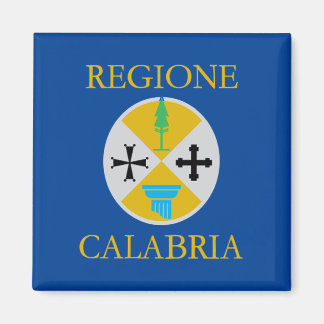 Flag of Calabria (Italy)  Magnet