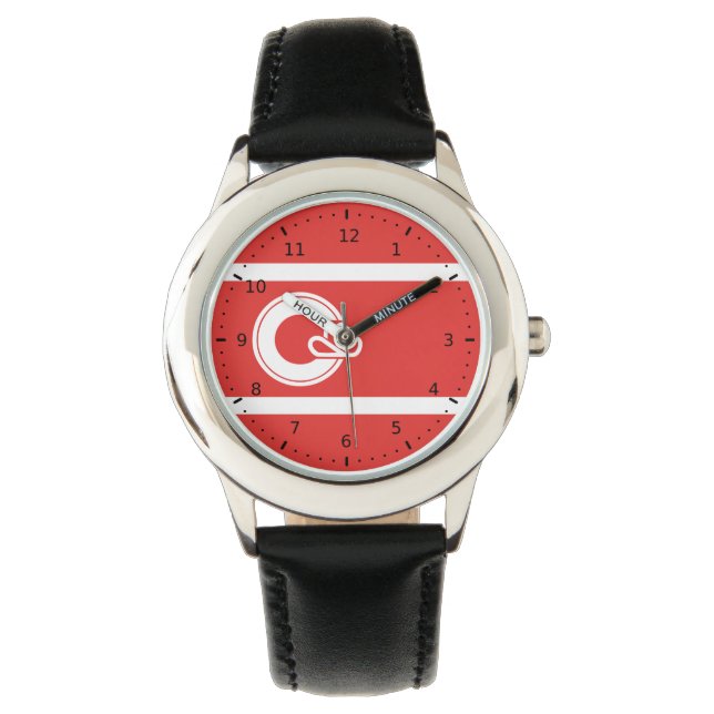 Flag of Calgary, Alberta Watch (Front)