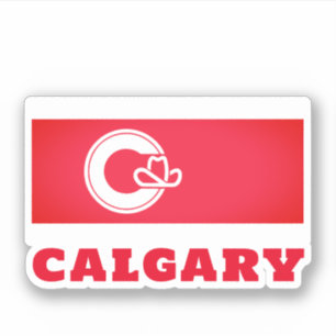 Flag of Calgary, CANADA