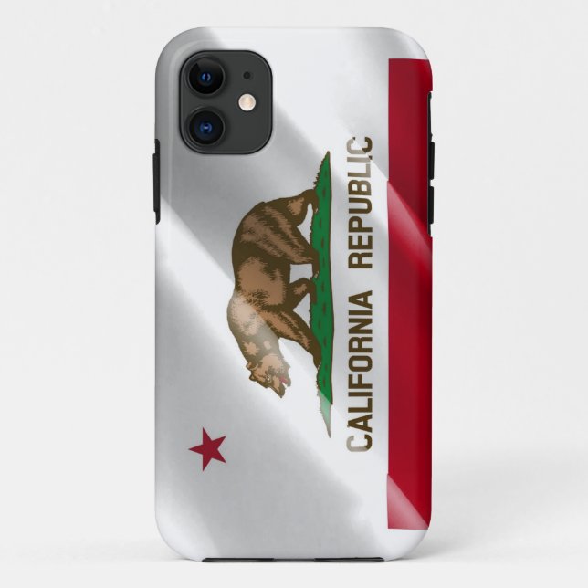 Flag of California - Case-Mate iPhone Case (Back)