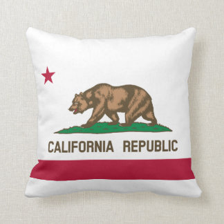 Flag of California Throw Cushion