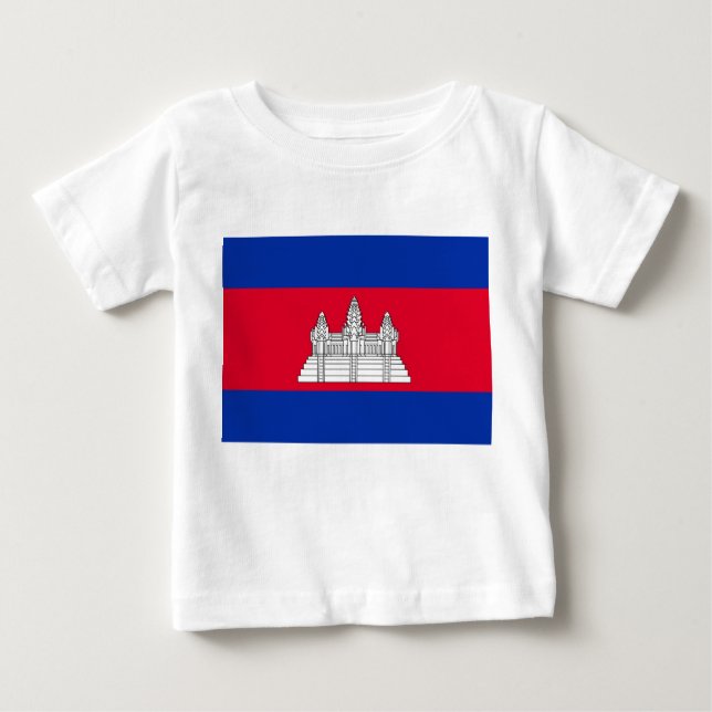 Flag of Cambodia Baby T-Shirt (Front)