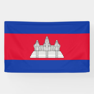Flag of Cambodia Banner