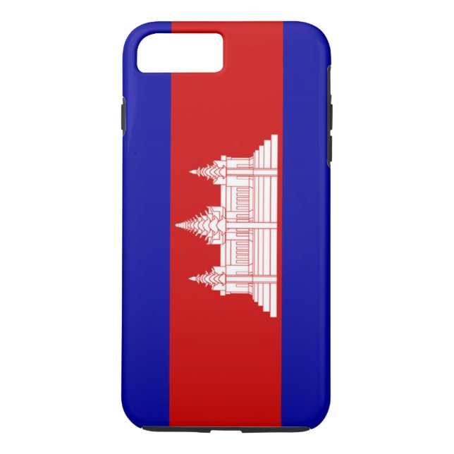 Flag of Cambodia Case-Mate iPhone Case (Back)