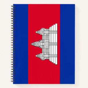 Flag of Cambodia Notebook