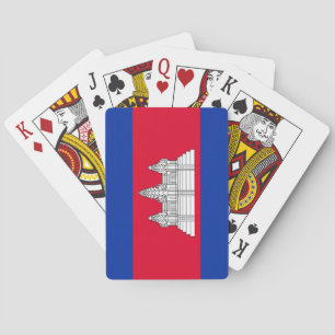 Flag of Cambodia Playing Cards