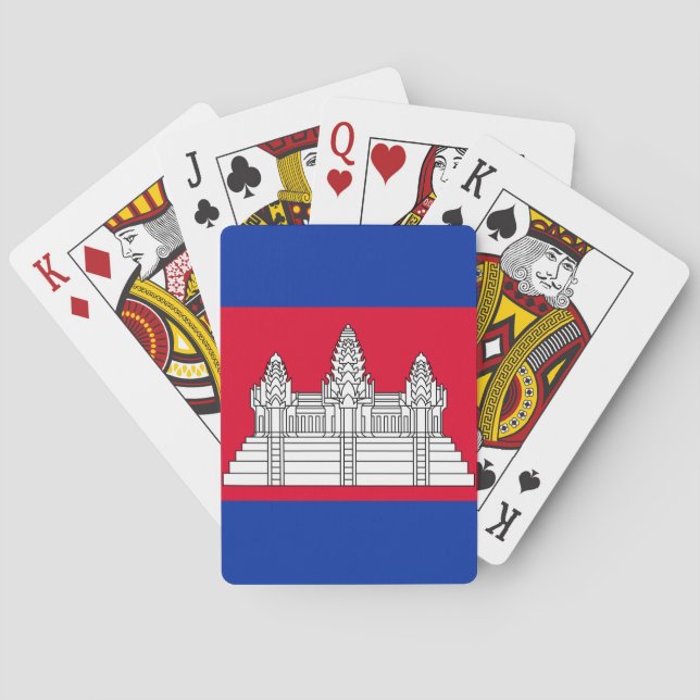 Flag of Cambodia Playing Cards (Back)