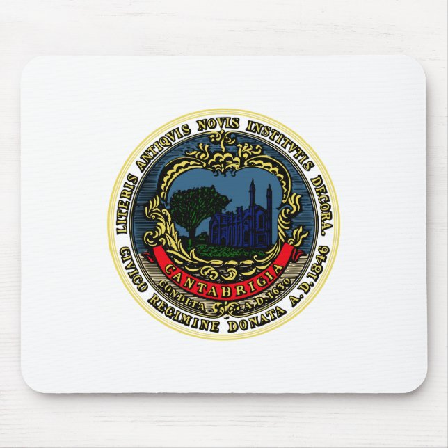 Flag of Cambridge (Massachusetts) Mouse Pad (Front)