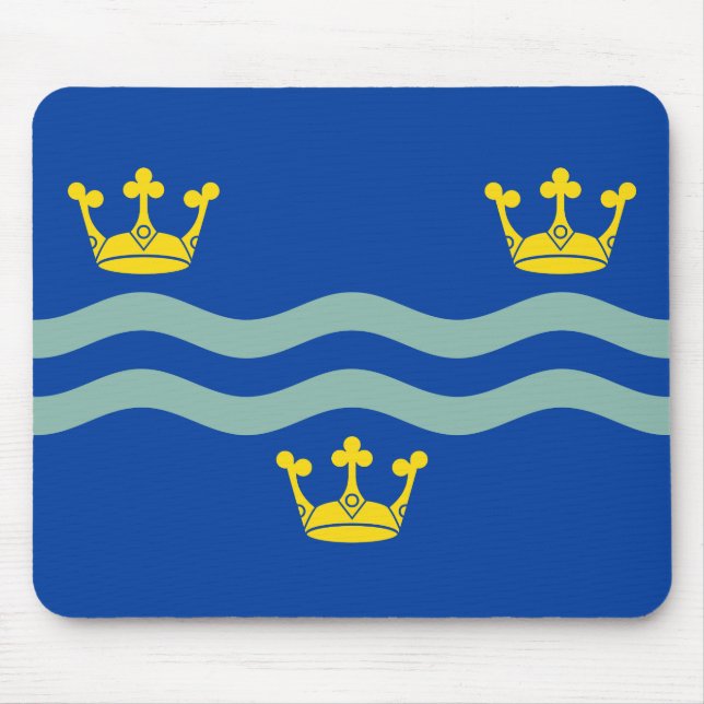 Flag of Cambridgeshire Mouse Pad (Front)