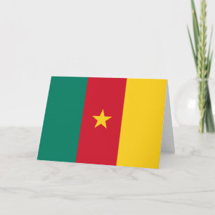 Flag of Cameroon Card