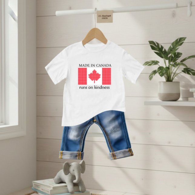 Flag of Canada Baby T-Shirt (Creator Uploaded)