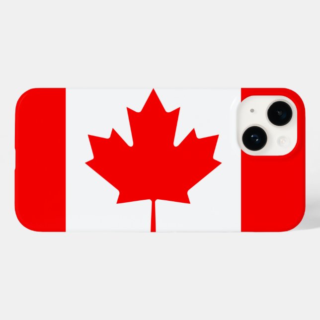 Flag of Canada Case-Mate iPhone Case (Back (Horizontal))