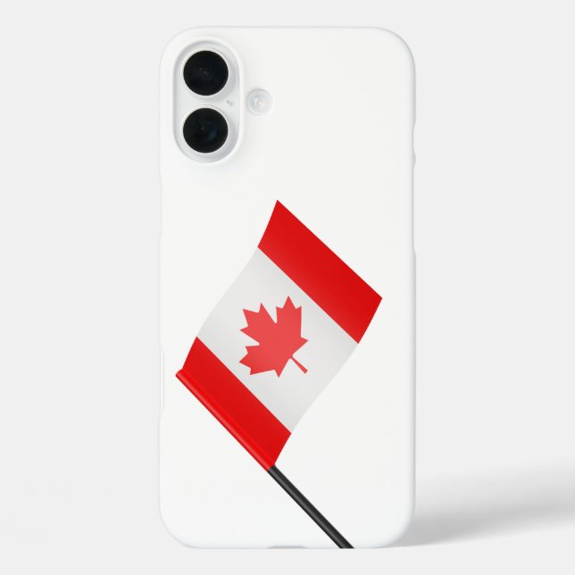 Flag of Canada Case-Mate iPhone Case (Back)
