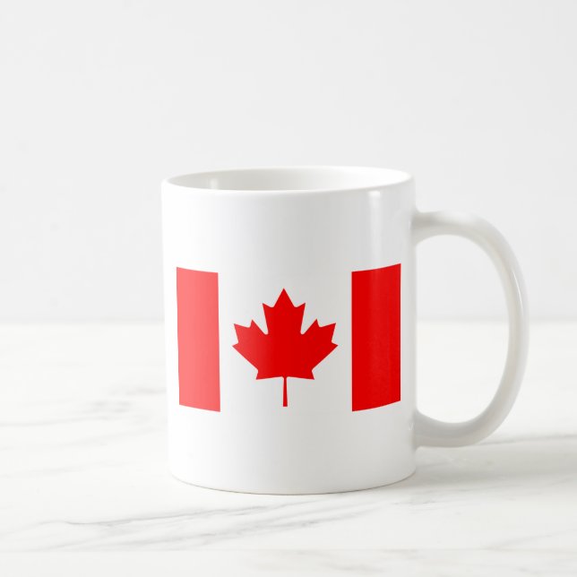 Flag of Canada Coffee Mug (Right)