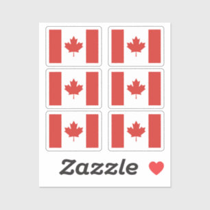 Flag of Canada Collection pack of 6