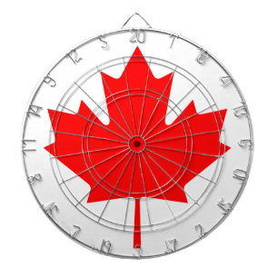 Flag of Canada Dartboard