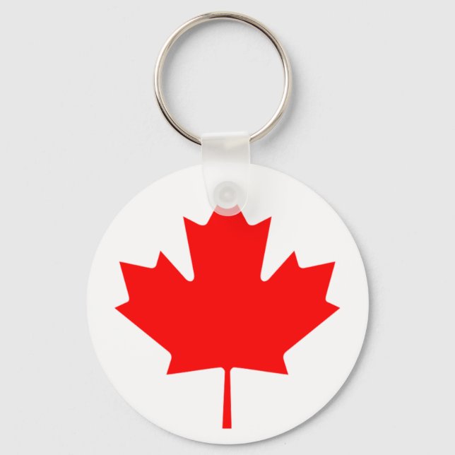 Flag of Canada - Drapeau du Canada Key Ring (Front)