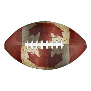 Flag of Canada / Grunge... Football