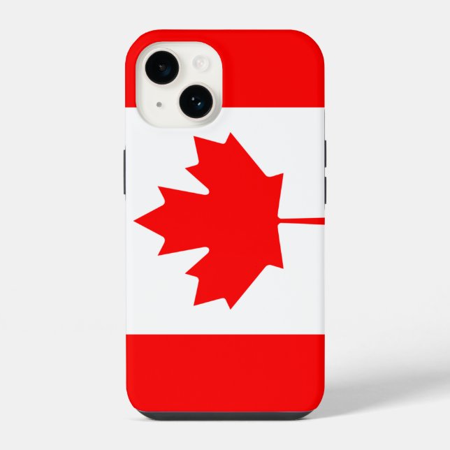 Flag of Canada iPhone Case (Back)