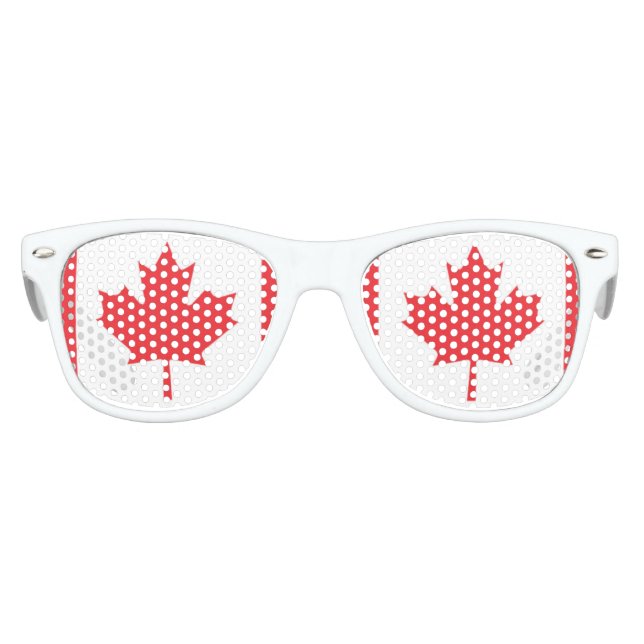 Flag of Canada Kids Sunglasses (Front)