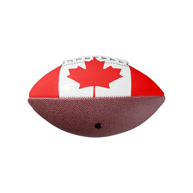 Flag of Canada Mini Football (Rotated 270)