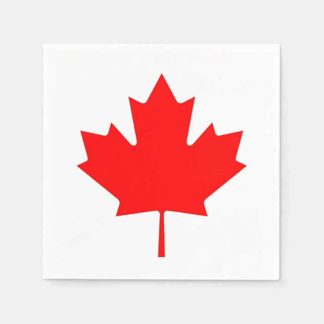 Flag of Canada Napkin (Front)
