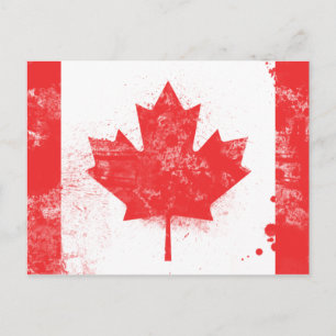 Flag of Canada Postcard