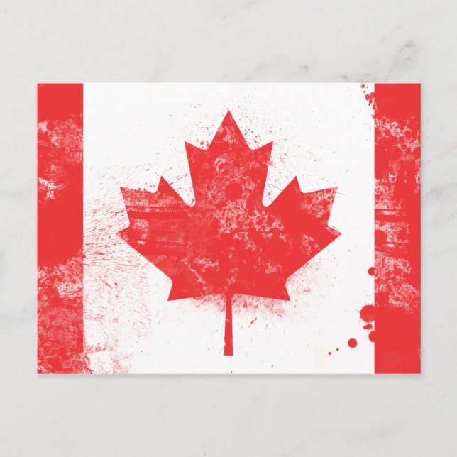 Flag of Canada Postcard (Front)
