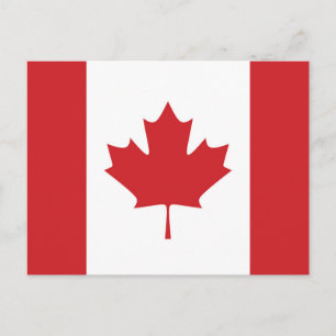 Flag of Canada Postcard