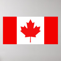Flag of Canada Poster