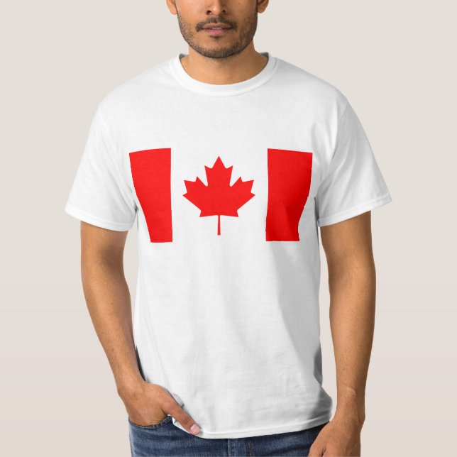 Flag of Canada T Shirt (Front)