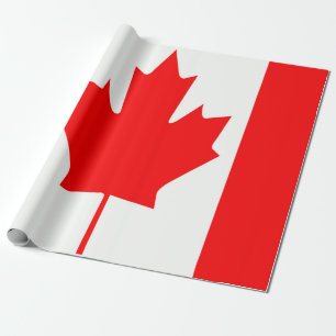 Flag of Canada Wrapping Paper