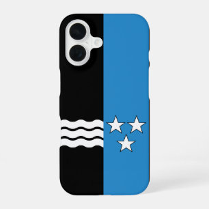 Flag of Canton of Aargau iPhone 16 Case
