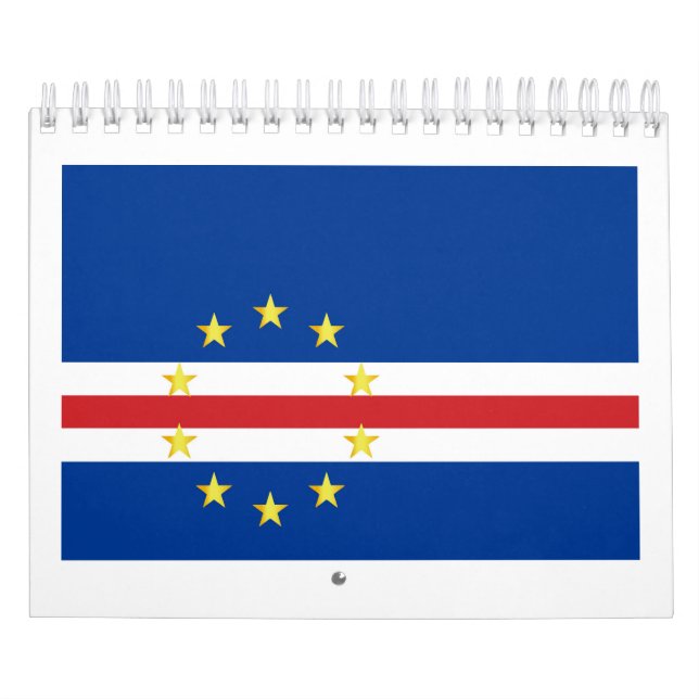 Flag Of Cape Verde Calendar (Cover)