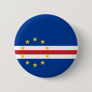 Flag of Cape Verde - Cape Verdean Pin Button
