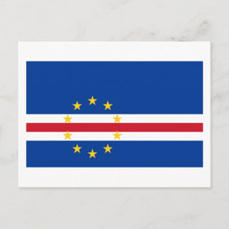 Flag of Cape Verde Postcard