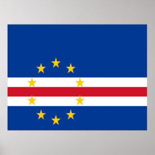 Flag of Cape Verde Poster