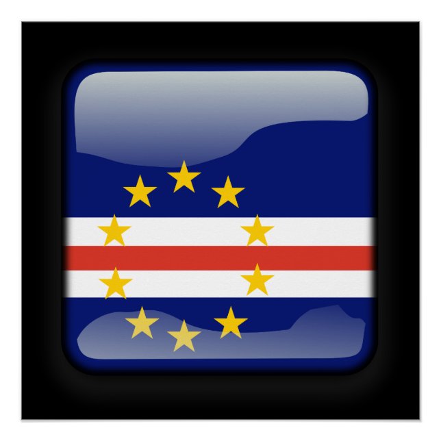 Flag of Cape Verde Poster (Front)