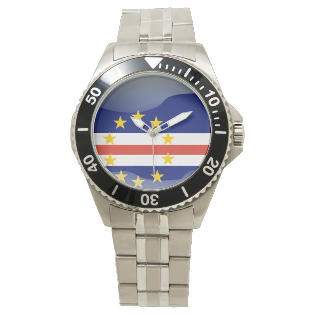 Flag of Cape Verde Watch (Front)