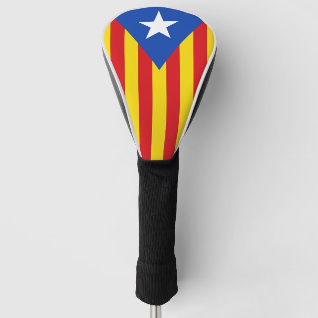 Flag of Catalonia Golf Head Cover (Front)