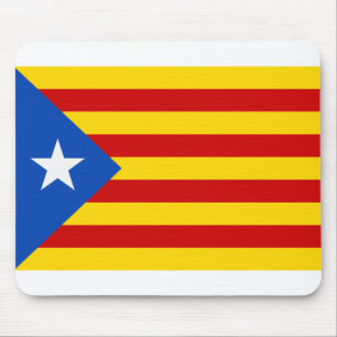 Flag of Catalonia Mouse Pad