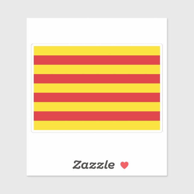 Flag of Cataluña (Sheet)
