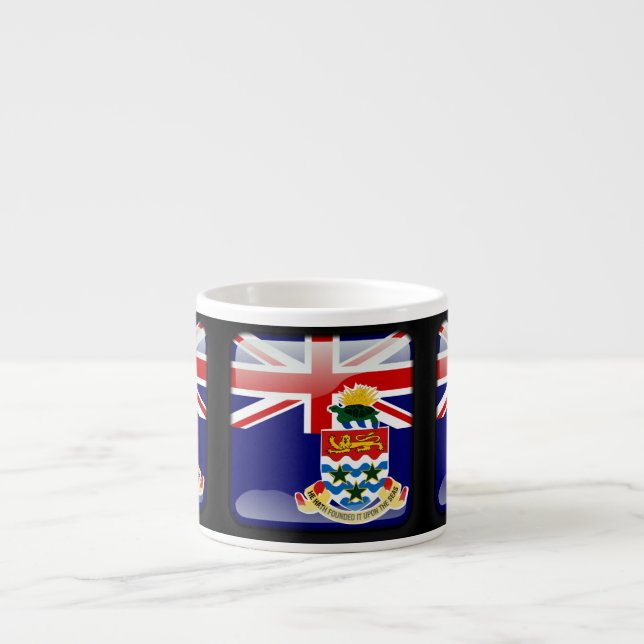 Flag of Cayman Islands Espresso Cup (Front)