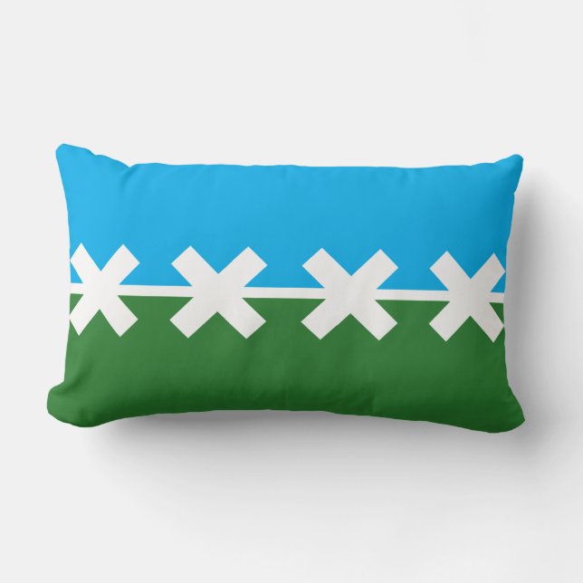 Flag of Cedar Park, Texas Lumbar Cushion (Front)