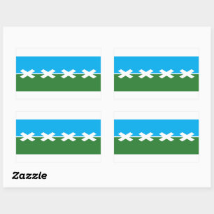 Flag of Cedar Park, Texas Rectangular Sticker