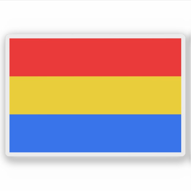 Flag of Český Těšín, Czech Republic (Front)