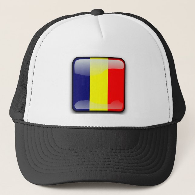Flag of Chad Trucker Hat (Front)