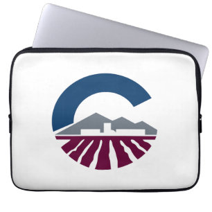 Flag of Chandler, Arizona Laptop Sleeve