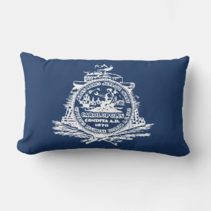 Flag of Charleston (South Carolina) Lumbar Cushion